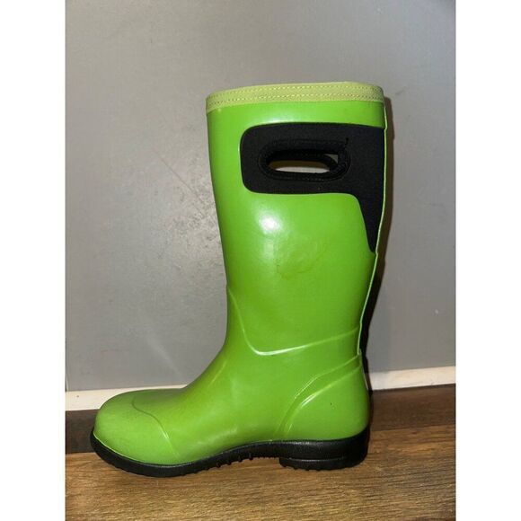 Bogs Tacoma Tall Classic Rain Boots Snow Pull On Waterproof Shoes Size 2 - Picture 4 of 16